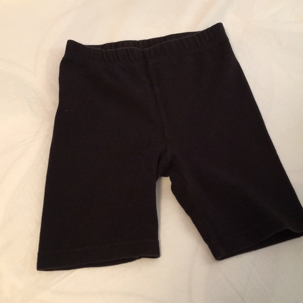 Children’s Black Cotton Shorts